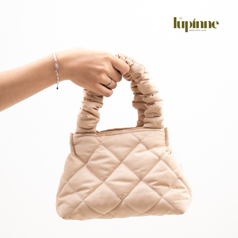 LUPINNE - ALULA BAG IN CREAM (Tas 4 in 1 Wanita Puffy Bag)
