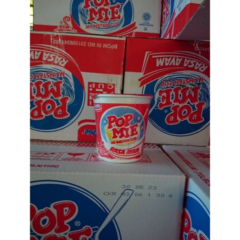 

POP MIE KUAH 1 DUS ISI 24 CUP