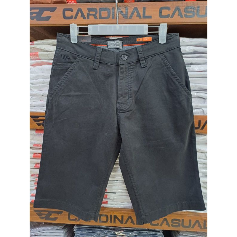 CELANA PENDEK MERK CARDINAL CASUAL WARNA HITAM
