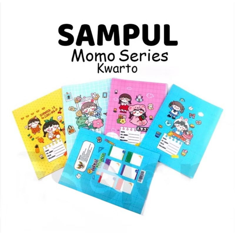 

Sampul Momo Series Kwarto Sampul Buku Karakter