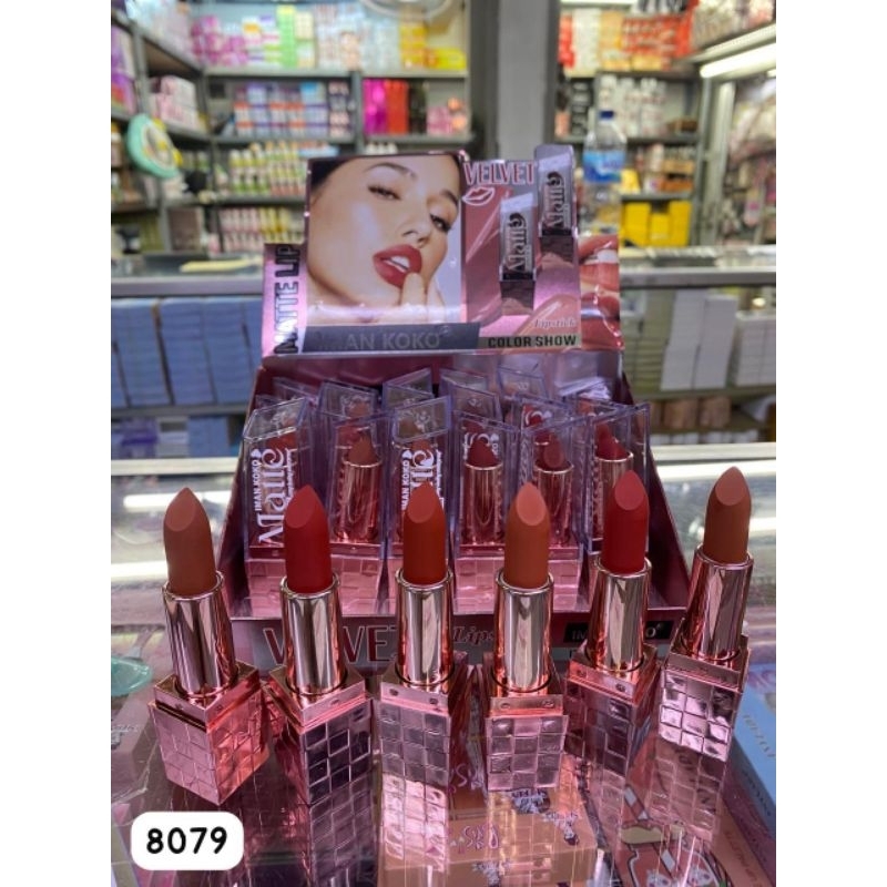 LUSINAN (12pcs) NEW LIPSTIK MYBLINE REVLON IMANKOKO