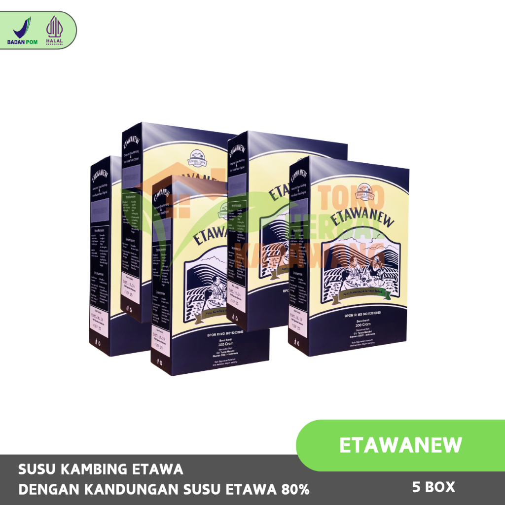 

5 Box Etawanew Platinum – Susu Kambing Etawa Provit Atasi Masalah Pernapasan