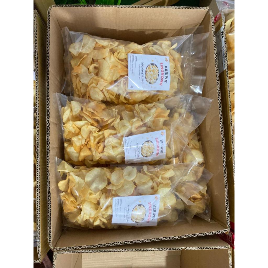 

Paket usaha Kripik Singkong dan Kripik Bakso isi 10 pcs