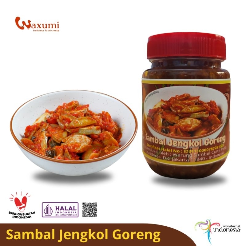 

Waxumi - Sambal Jengkol Goreng Kemasan Botol 120g