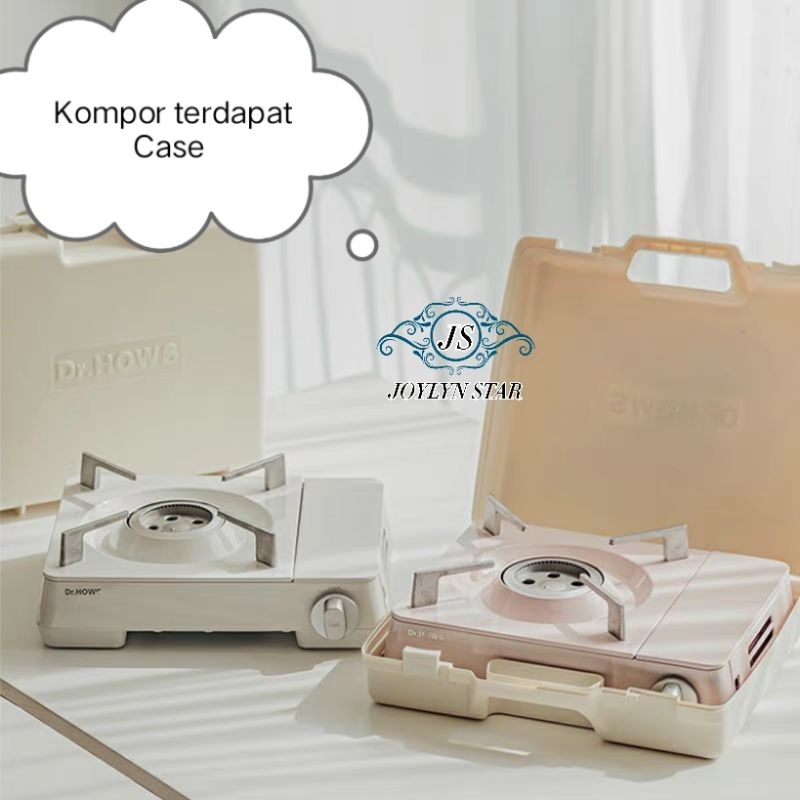 READY STOCK Kompor Gas Portable Merk Dr.Hows / Portable Stove Dr.Hows / Kompor Gas Twinkle Stove / K