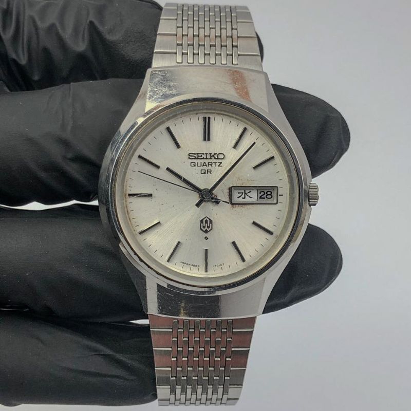 Jam Seiko Quartz QR 3863-7010 Vintage JDM