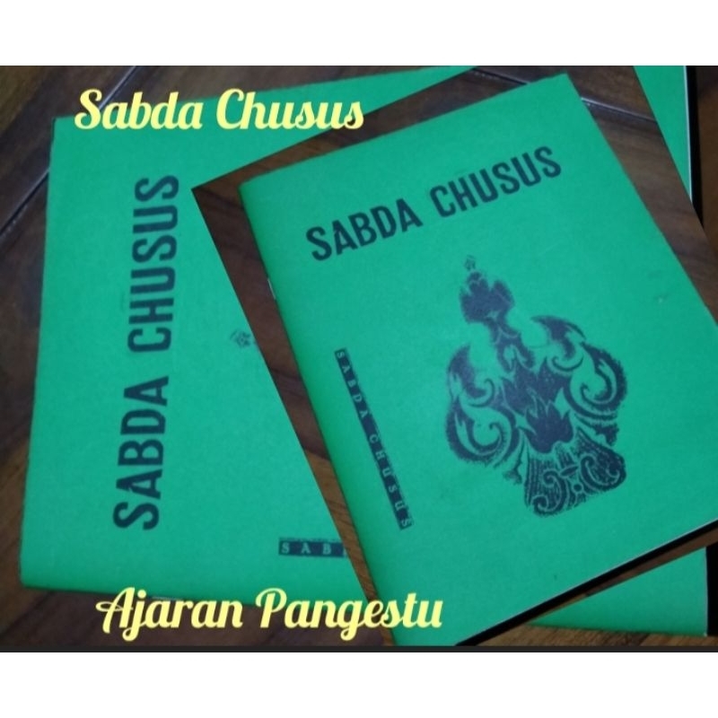 Buku Jawa Kuno,Kitab Sabda Chusus,Buku Pangestu