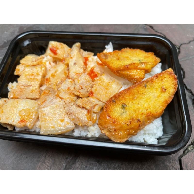 

Nasi Samcan Belacan + Hekeng Goreng