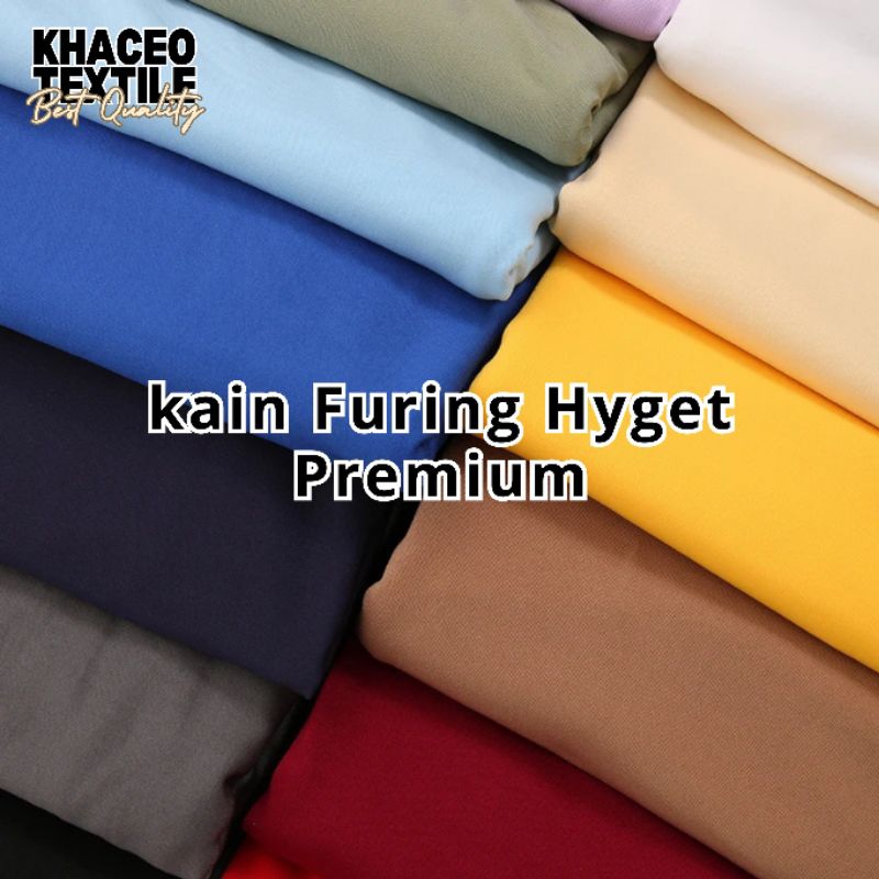 PROMO Kain Furing Meteran Hyget Super/Bahan Furing Kaos Premium Garment