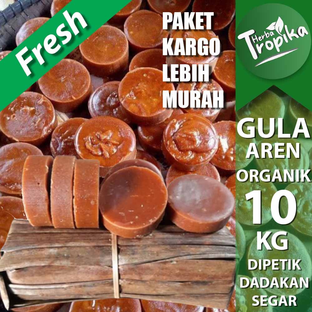 

Paket Kargo Gula Aren Asli 10 kg premium toko herba tropika