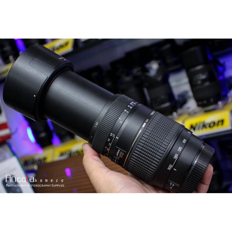 Lensa TAMRON 70 300mm For canon