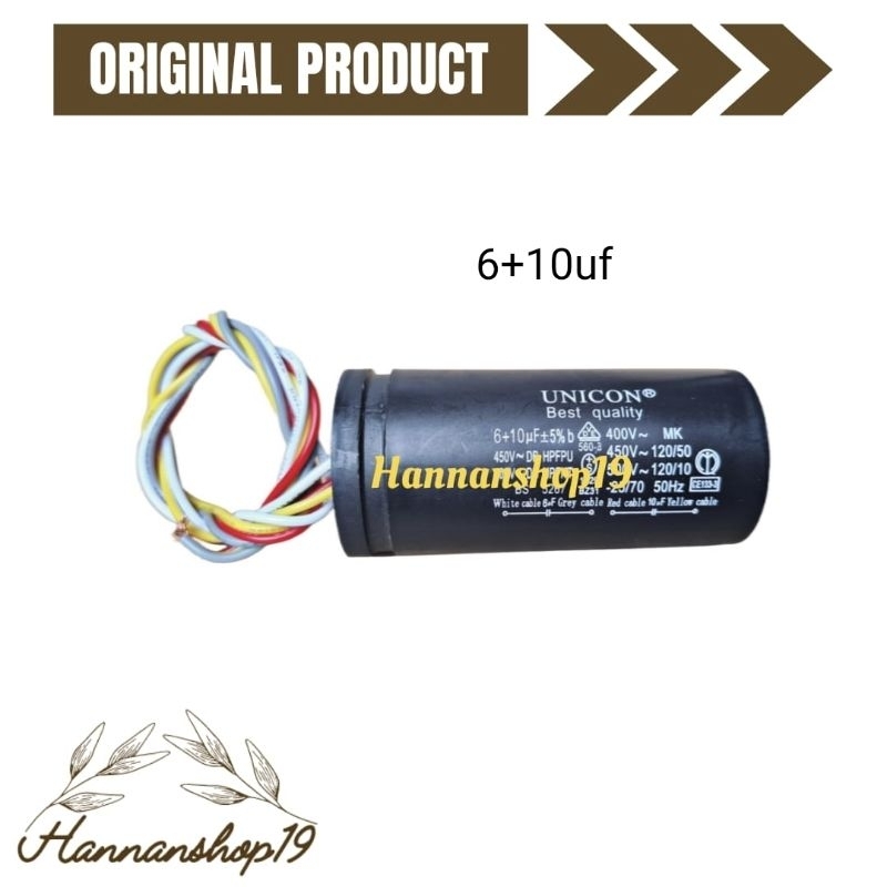 Kapasitor mesin cuci 2 tabung Sanken - Capasitor mesin cuci 2 tabung Sanken