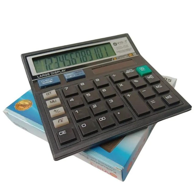 

Kalkulator 12 Digit Calculator Vis-1 Kalkulator Vis KC-05 Murah