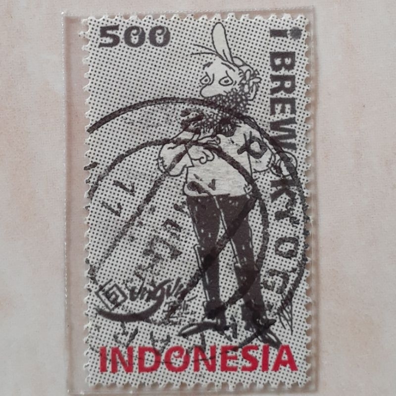 

Perangko Indonesia Tokoh Kartun (1842 Rp 500) Tahun 2000