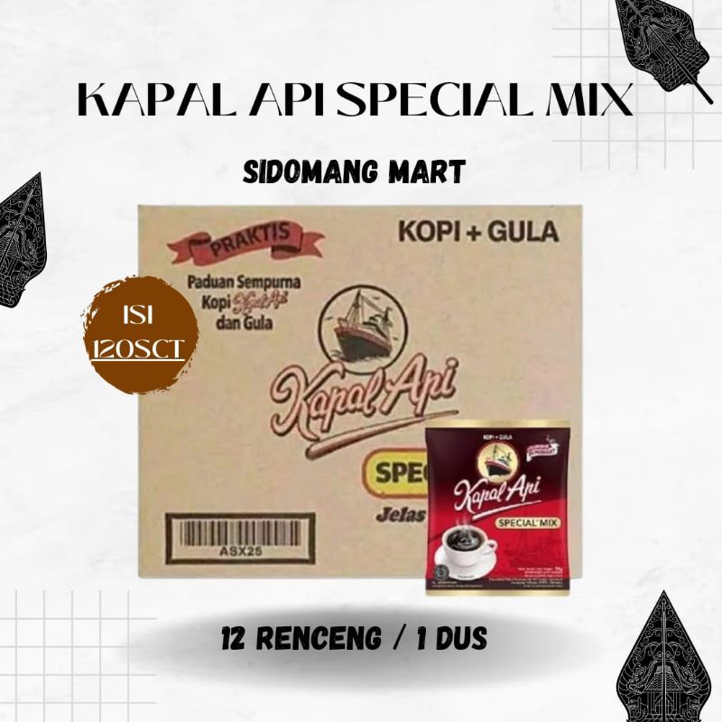 

Kapal Api Special mix 1 Dus / 12 Renceng