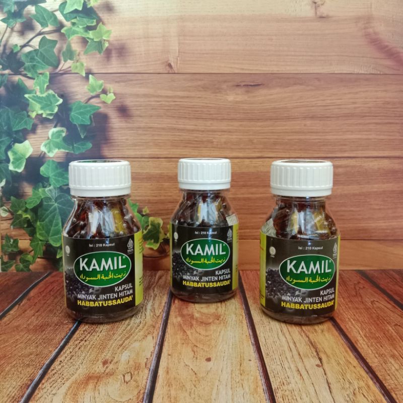 EXP: 2026 Kamil Habbatussauda 210 Kapsul | Kamil Minyak Jintan Hitam