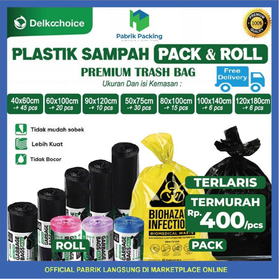 Harga trash bag besar pack Terbaru Jul 2026 | BigGo Indonesia