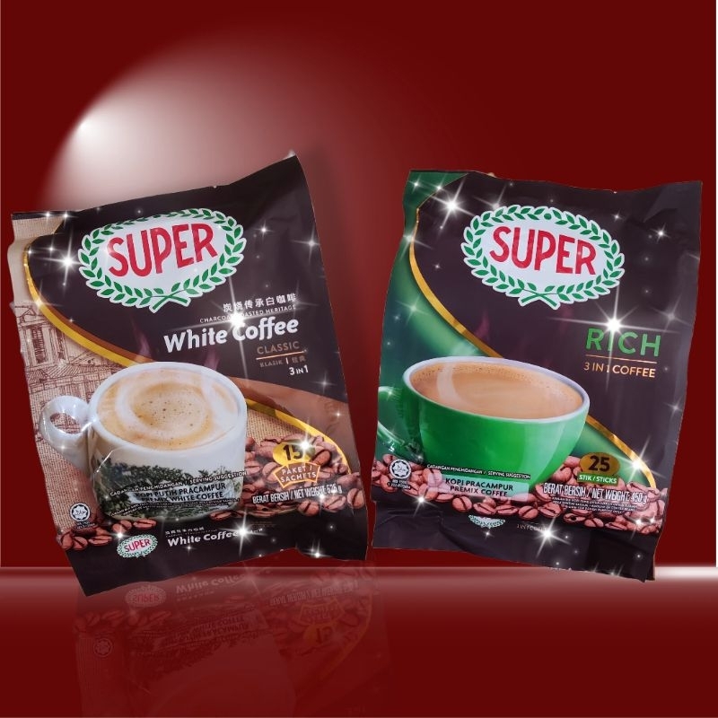 

Super Coffee 3 in 1 | White Coffee & Rich