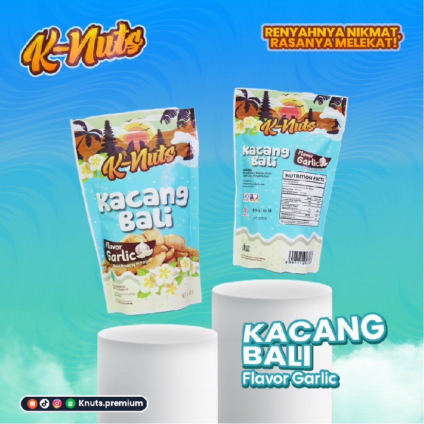 

KNUTS KACANG BALI FLAVOUR GARLIC