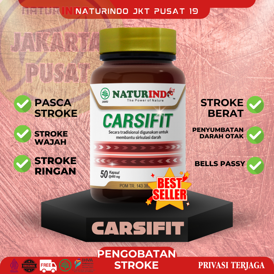 Obat Herbal Carsifit Pasca Stroke Pencegahan Stroke Carsifit Naturindo