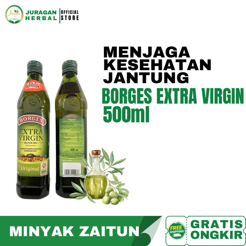 

Minyak Zaitun Extra Virgin 500ml Borges