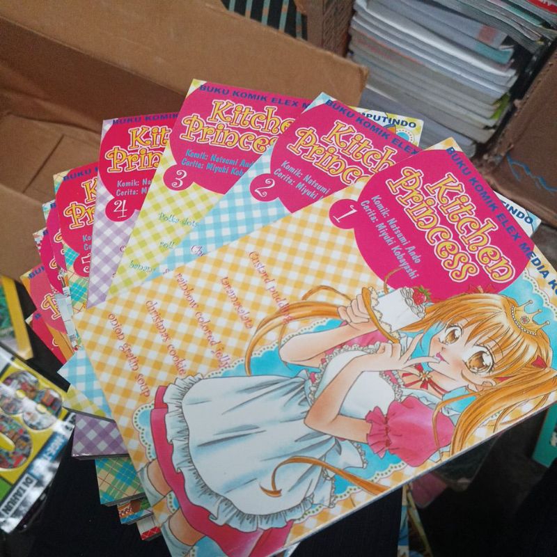 buku komik remaja kitchen princess 1-10 lengkap tamat original