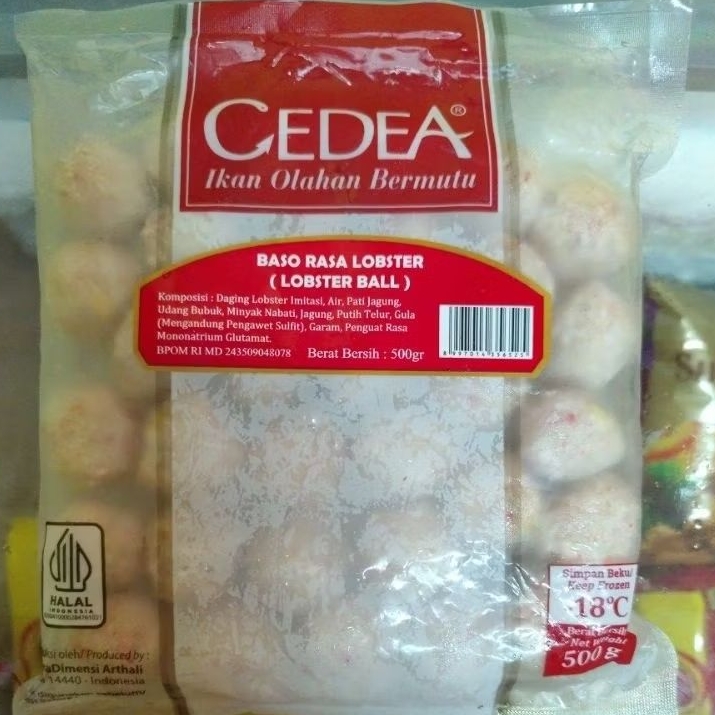 

Cedea bola udang 500 gr