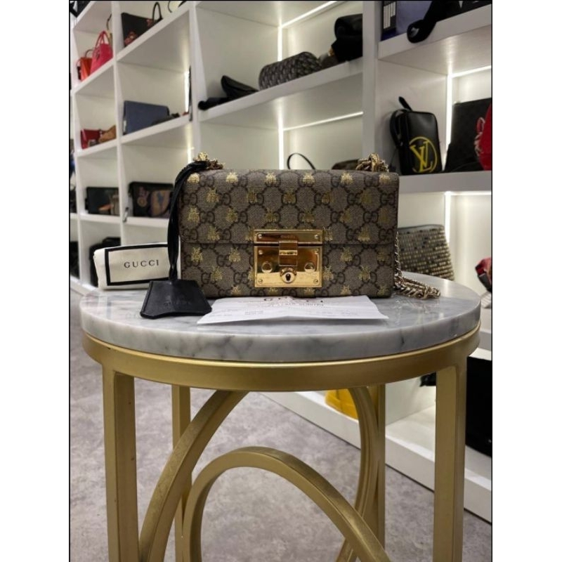 Gucci GG Bee Padlock Bag