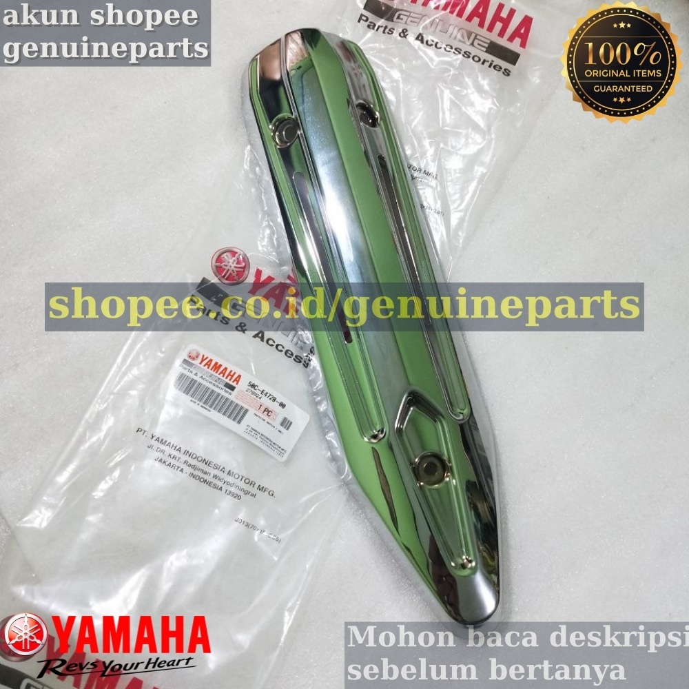 COVER TAMENG KNALPOT BESAR JUPITER MX NEW 135 NJMX. ORIGINAL YAMAHA
