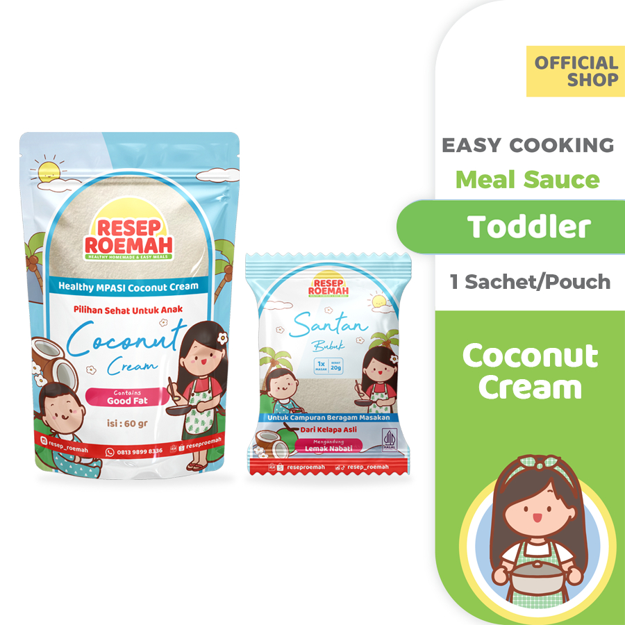 

Resep Roemah Organic Coconut Cream / Santan Krim Kelapa / Bumbu Instan Anak / No MSG