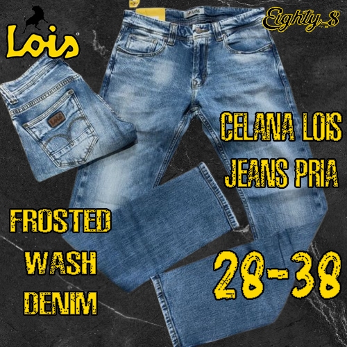 Lois Original Celana Panjang Jeans Pria Strecht SVS015E