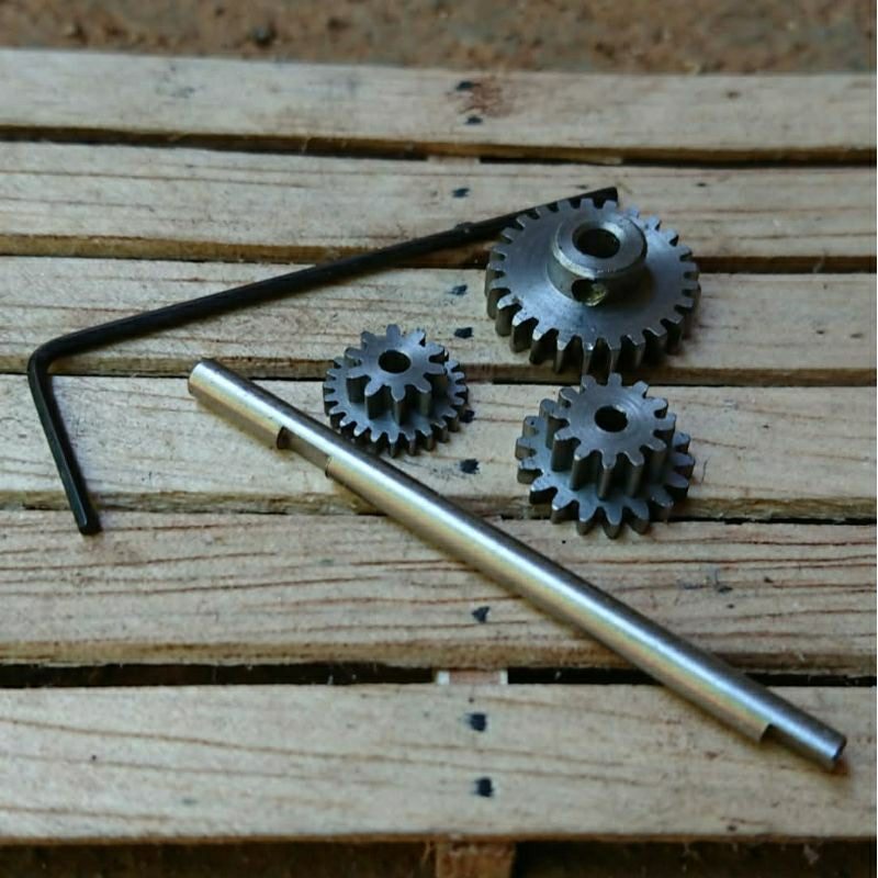 gear metal rc wpl d12