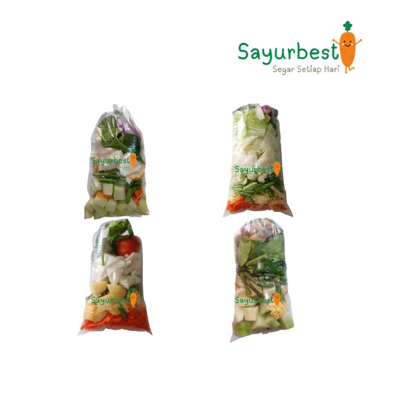 

Aneka Paket Sayur Kupas Potong Porsi Hemat