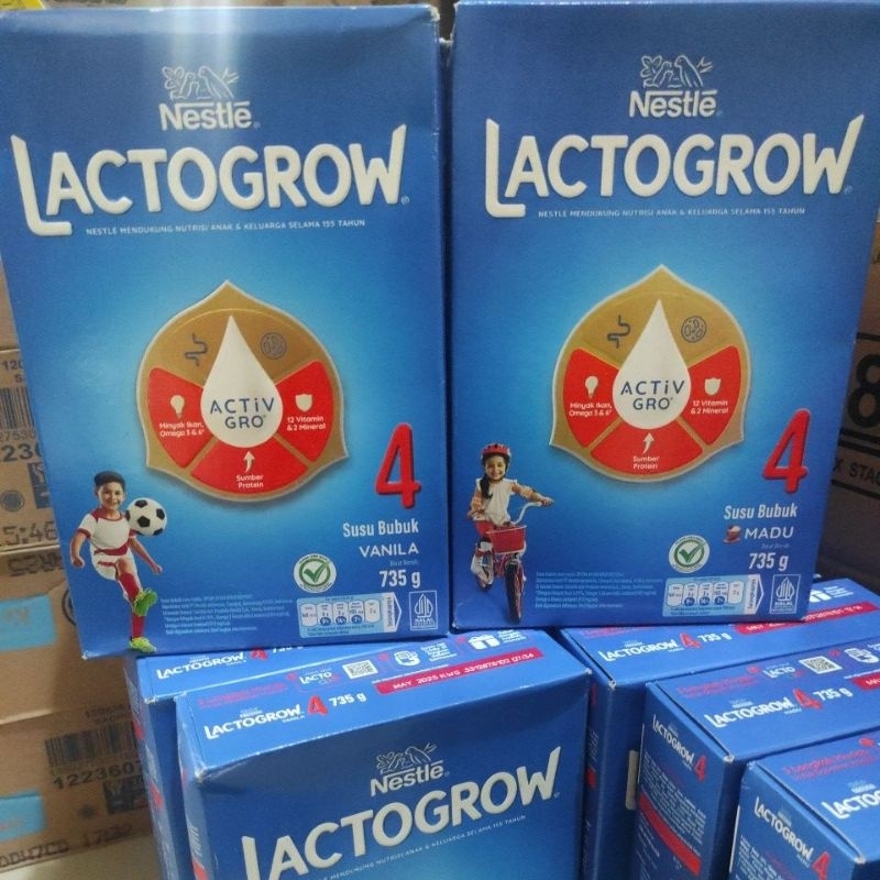 

Lactogrow 4 Madu/Vanila 735g