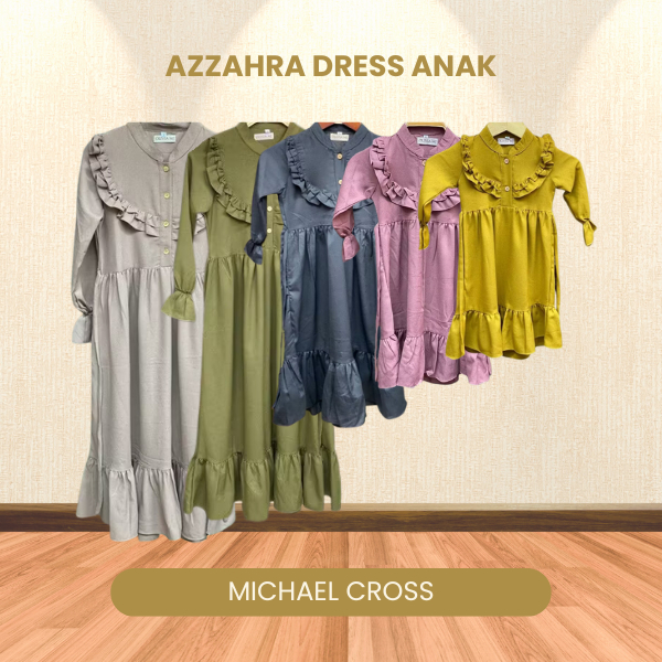 Olivia Mj azzahra Dress Anak Premium Gamis Anak