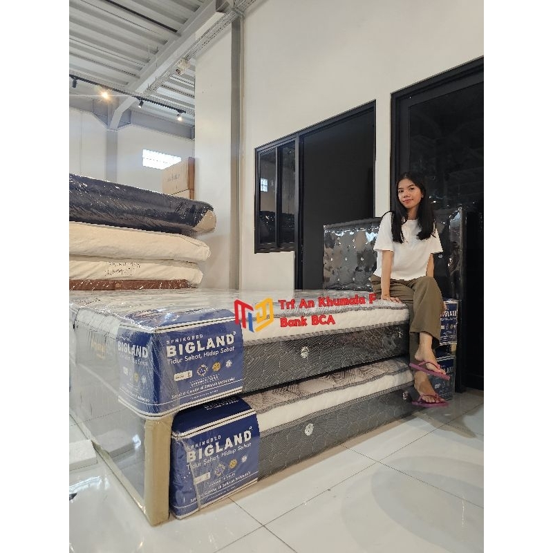 Kasur Sorong Bigland Crystal || Megajaya Wayhalim
