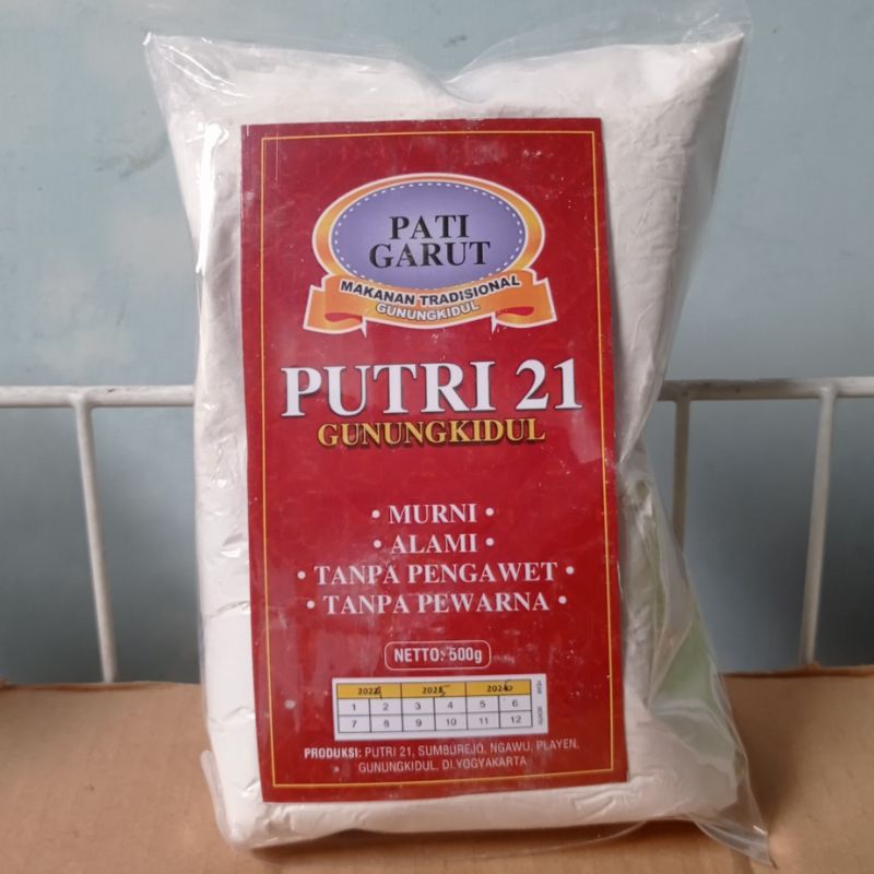 

Tepung Pati Garut Untuk Asam Lambung Murni Tanpa Pengawet