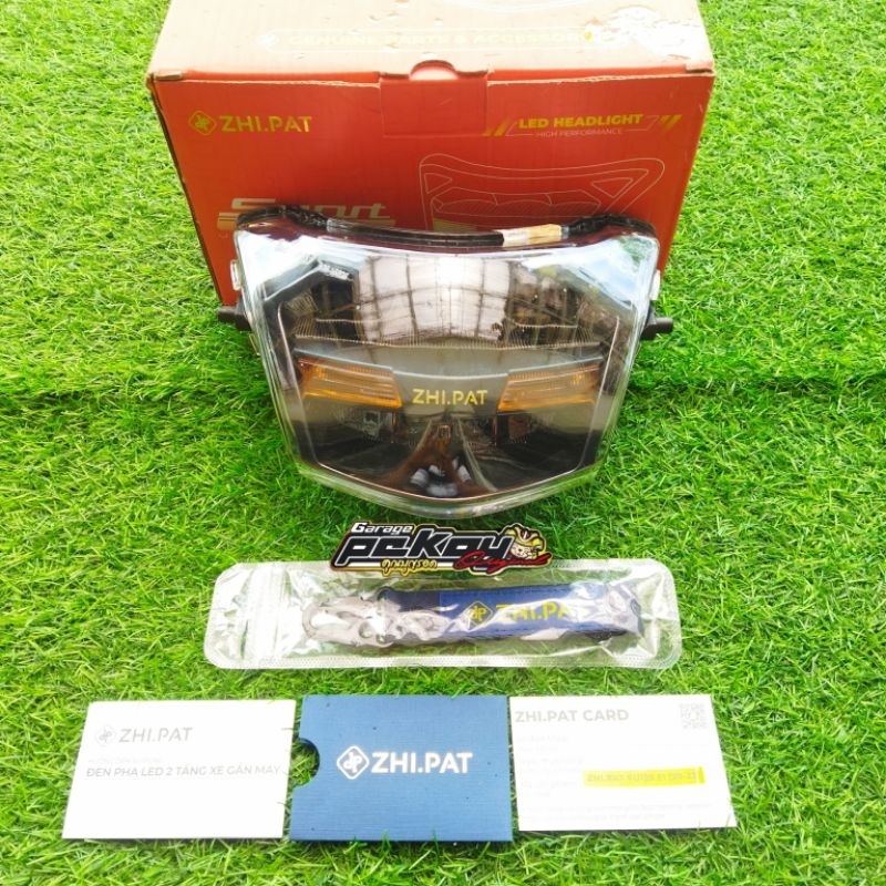 Headlamp led ZHIPAT for Wave 110S/Supra fit new Original Vietnam