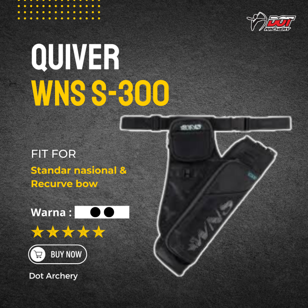 Tas Arrow Quiver WNS S300 Original Kantong Panahan Hip Quiver
