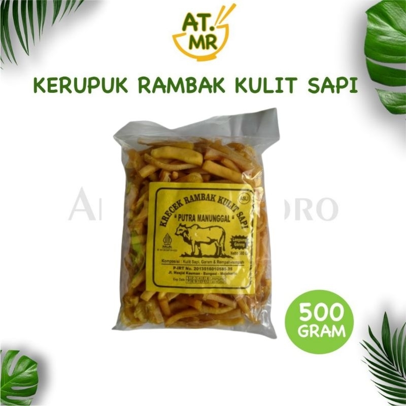 

Artho Mhoro-Krecek Rambak Kulit Sapi [500 gram] NO.1 SUPER TANPA BAHAN PENGAWET - krupuk rambak kulit sapi- Krupuk diet