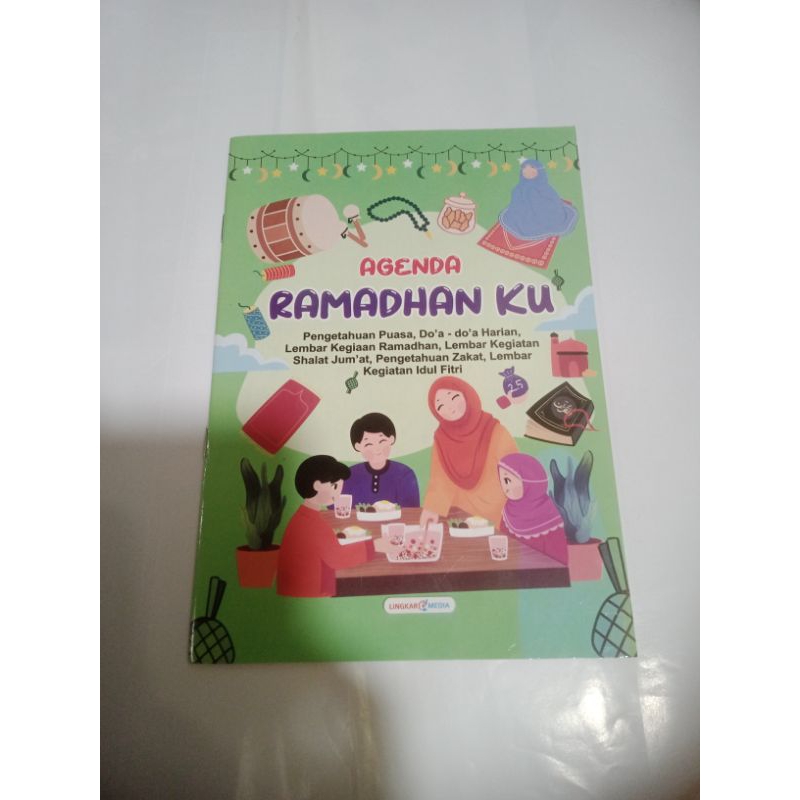 

buku agenda ramadhan ku isi 10 psc