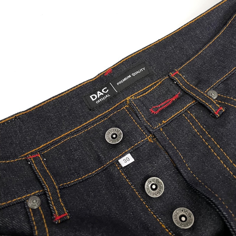 CELANA DENIM SELVEDGE ACCENT 16 OZ ART SENOPATI/ RAW DENIM/SELVEDGE PRIA