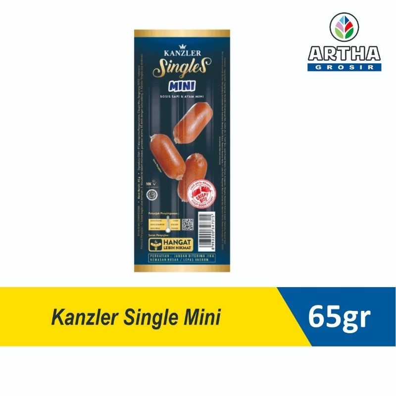 

KANZLER Singles Sosis Mini Sausage 65 gr