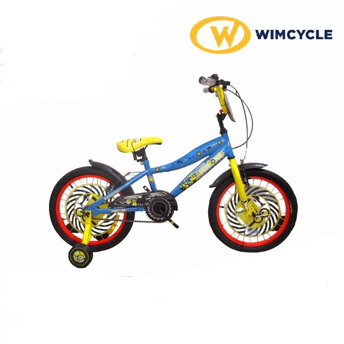 Wimcycle Sepeda Anak 16 Inch Minion