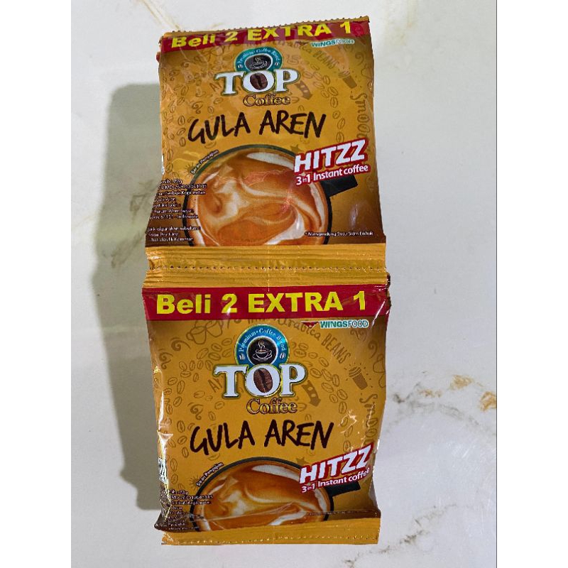 

Kopi TOP GULA AREN Beli 2 ekstra 1