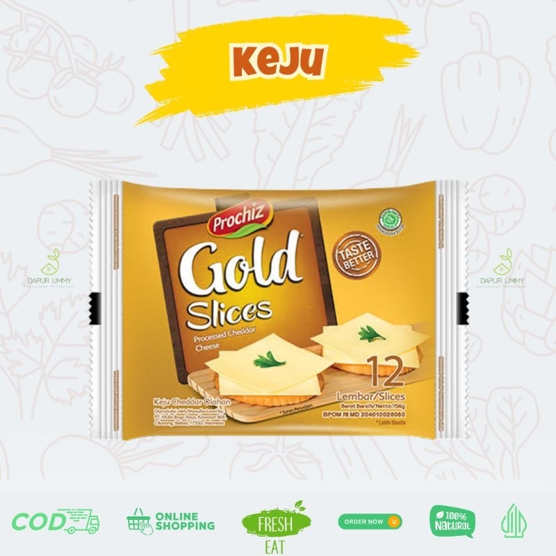 

PROCHIZ | Keju Prochiz Gold Slices isi 12