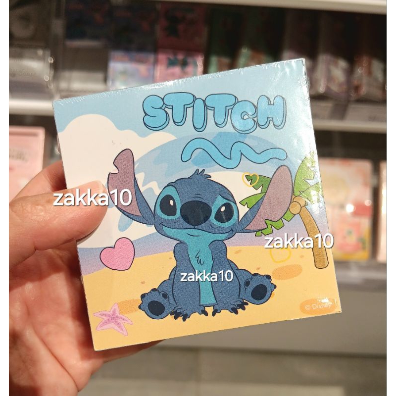 

(4 Warna) Ohsome Disney Kertas Catatan Memo Pad Stitch & Angel ukuran kecil 7.5 x7.5cm