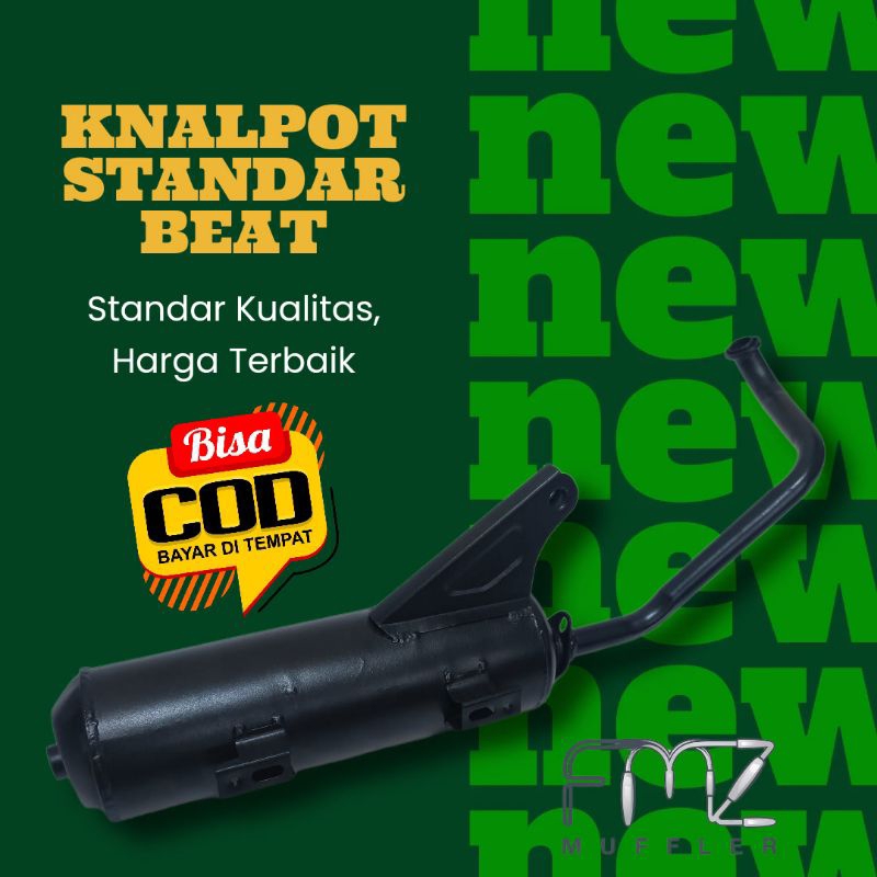 KNALPOT STANDAR BEAT KARBU, BEAT FI, BEAT ESP
