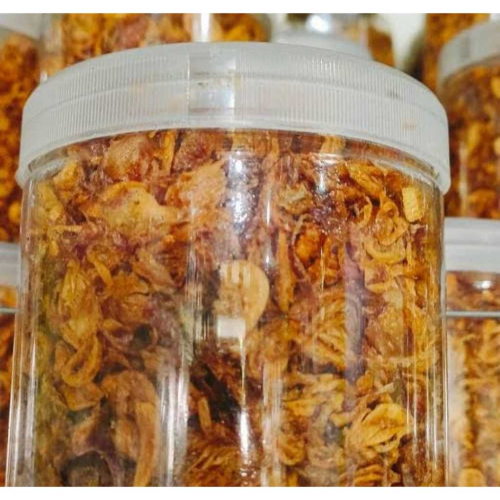 

Bawang Goreng Premium Kemasan Toples 200gr/Bawang Merah Goreng Murah dan renyah