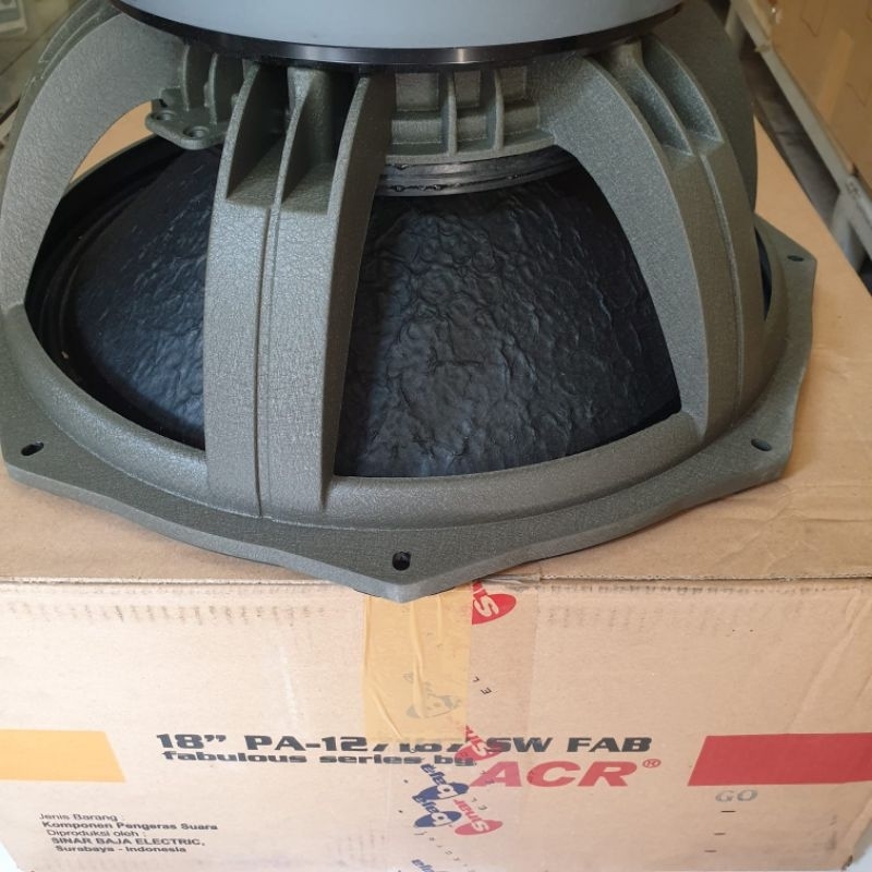 speaker ACR 18 inch ACR Fabulous 127187 original speaker komponen 18inch